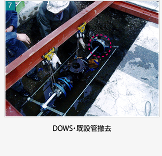 DOWS・既設管撤去